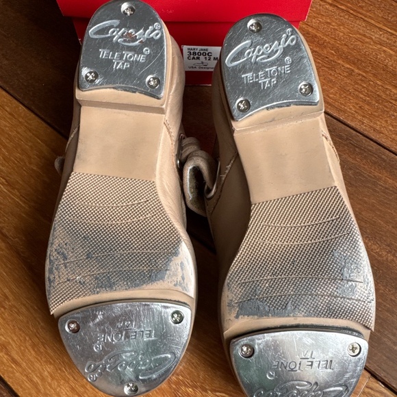 Capezio Mary Jane Tap shoes size 12 - Picture 4 of 5